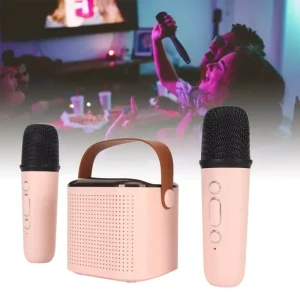 Mini Speaker Portable Speaker Karaoke Party Speaker with Microphone