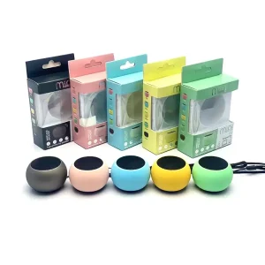 Mini Speaker with Strong Bass Waterproof BT Portable Speaker Super Quality Outdoor Wireless Speakers Fashion Mini
