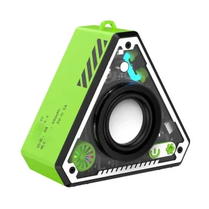 Mini Subwoofer for Speaker Portable Home Desktop Stereo Built-in LED RGB Party