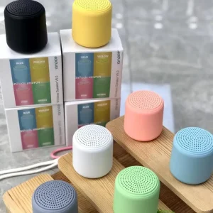 Mini TWS Speaker Outdoor Waterproof Macaron Wireless Portable Speaker Little Fun Mini TWS Speaker