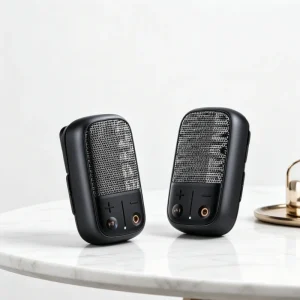 Mini Wearable Clip on Speaker IPX7 Waterproof Bluetooth 5.4 Audio Magnetic Design TWS Group Intercom for Outdoor