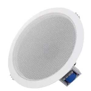 Modern 5 Inch 100V Dolby Atmos Ceiling Speaker 6W Home Theatre System Public Address Full Range Speaker