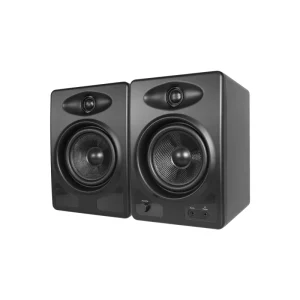 Monitor Speaker Pair 4.5 Inch Professional Audio Bluetooth Recording Studio Monitor Speakers Active-Passive Pair