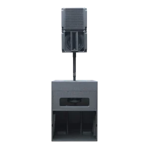 Movable Single 10 Inch Full Range Speaker 18 Inch Active Subwoofer 2 Way 2 Driver Coaxial Line Array Combo for Event LC10 LC18BA