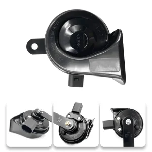 Mrgauge Horns Auto Horn 12V Car Horn Loud Dual Tone Waterproof Electric Snail Horns Kit for Audi