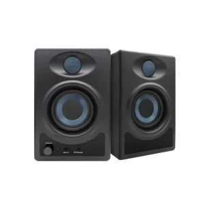 N-Audio A3BT Professional Recording 7.1 Channel 80Hz-20KHz Desktop Studio Monitor BT Audio for Podcasting Compact Active Speaker