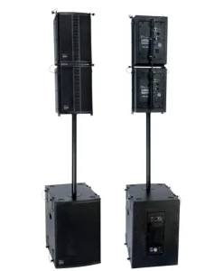 N3-LAP Series Multifunctional Line Array Speaker for Theaters Halls Churches Offers Active or Passive Transformation Options