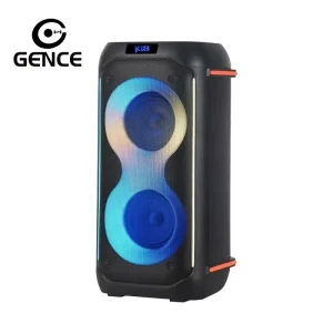 NDR 610 Dual 6.5 Inch Portable Boombox Wireless Bluetooth Outdoor Speaker USB Aux