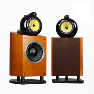 NS-8 HIFI Bookshelf Speaker Wooden Case Passive Lossless