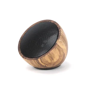 Natural Wooden BT Portable Speaker Wooden Stereo Speaker Wood Mini Wireless Speaker for Phone Outdoor Travel
