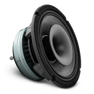 Neodymium Coaxial Hybrid Mid Bass Water Resistant Carbon Fiber Cone Loudspeaker with Built in Driver 400 Watts Rms 8 Ohm