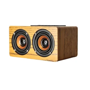 New Arrival Premium High fidelity Outdoor Mobile Phone Wireless Wooden Subwoofer Home Theatre Speaker for 5.0 Powerful