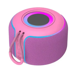 New B33 RGB Light Wireless for 5.2 IPX5 Waterproof Outdoor Speaker Fabric Plastic 1500mAh Battery Powered Portable Stereo