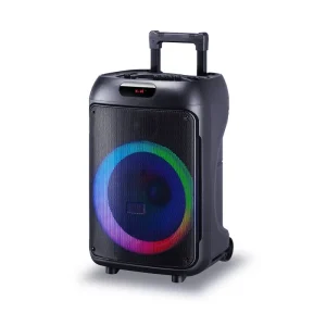 New Brand Portable Outdoor Square Dance Speaker 12inch Mini RGB LED Lighting Type C Charging 40W Output Power Battery