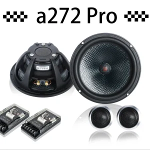 New Design 7 Inch Car Speaker 2 Way Aluminum Component Speaker Set Car Audio