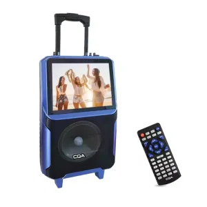 New Design Android 11 Speakers Bluetooth Speaker With Handheld Microphone Karaoke Player Active Home Theatre System