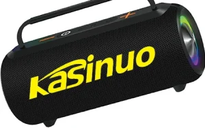 New Design HiFi Quality BT Speaker Outdoor Portable Loud High End HiFi Stereo Subwoofer Karaoke Sound RGB BoomBox
