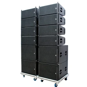 New Design Professional Sound Audio System Double 10 Inch Party Stage Speakers