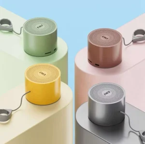 New High Quality Sound Metal Portable Multi-Color Waterproof Wireless Speaker Mini Player