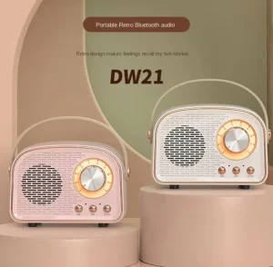 New Mini Retro Speakers Portable Multi-color Wireless Portable Indoor Small Outdoor Speaker