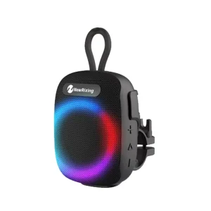 New RGB Light Waterproof Bicycle Speaker Mini Wireless BT Speakers Belt Hook Suitable for Mountain Bag Clip Anti drop Silicone