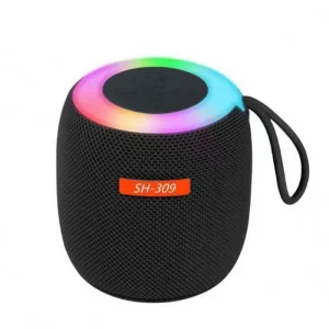 New SH309 Speaker Outdoor Wireless Small High Quality Car Portable Subwoofer with RGB LED Lighting Plastic Cabinet