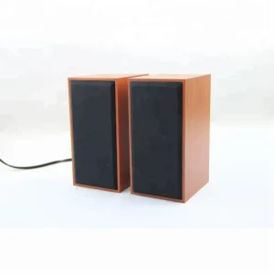 New Wired Wooden Professional Computer Speakers USB 2.0 Channel Laptop Speaker M 010A