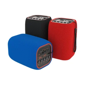 New Wireless Bt Portable Blue Tooth Speaker FM Radio TF/USB Functional Fabric Waterproof Deep Bass Active Speaker