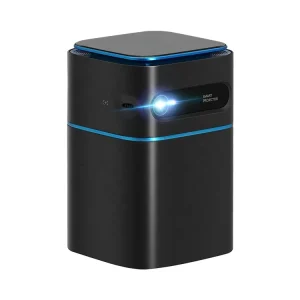 Newest Android 9.0 Mini Smart Gaming Projector Dual WiFi 5G Short Throw Outdoor DLP Home Theater Projector