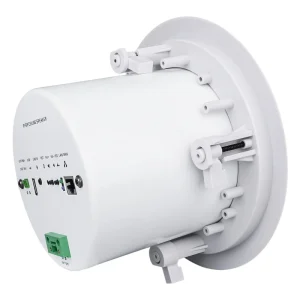 OBT-POE611 600W Max Power Ceiling Speakers Wall Mount Amplifier Receiver Connection 2 Way Flush Mount 8ohm Impedance