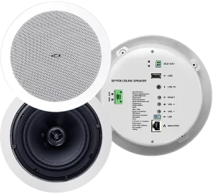 OBT POE611 PA System SIP Network POE IP Ceiling Speaker