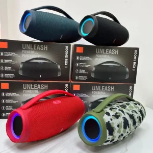 OEM 20pcs/ctn Super Boombox3 LED Speaker 20W Bass Portable Wireless Sport Outdoor Loudspeakers Home Theater Party Party Box