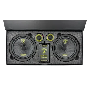 OEM 6.5 Inch 2 Way Car Audio 10Oz Magnet Dual 2 Ohm 4 Ohm Iron Aluminum Basket Speaker