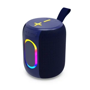 OEM 8W Wireless Speaker Portable Fabric RGB Speaker Support Custom Logo