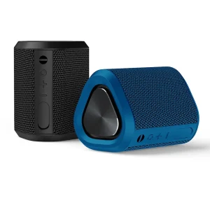 OEM Custom Bluetooth Wireless Compact Fabric Speaker Outdoor IPX5 Waterproof Speaker