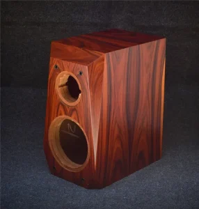 OEM Custom High End 6.5 Inch HiFi Bookshelf Empty Speaker Box Cabinet for Home Theater
