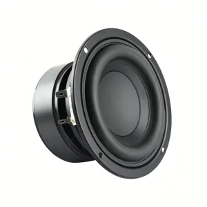OEM Custom High Power Deep Bass Audio Loudspeaker Rubber Edge Car Audio Subwoofer Raw Speaker Driver
