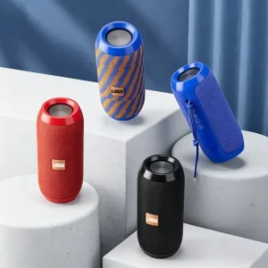 OEM Custom Logo Printed Wireless Portable Sound Box Speaker Room Speakers Blue Tooth Speaker