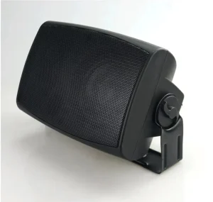 OEM/ODM Black Wall Mount Conference Speaker Clear Vocal Projection Wide Sound Coverage Easy Installation