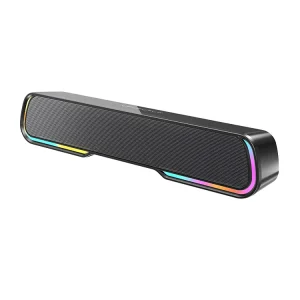 OEM ODM ETISTAR 2.0ch RGB Breathing Light for V5.0 Speaker Gaming Soundbar for Computer Laptop Phone Small Size Ultra High