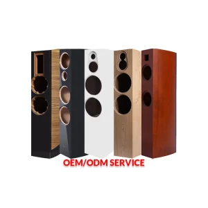 OEM ODM Factory Offers Custom All Size Wooden Speaker Cabinet Shell Empty MDF Loudspeaker Cabinet Great Audio Accessory Features