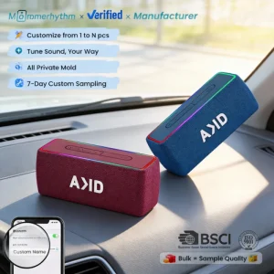 OEM ODM Manufacturer Customization Services Dropshipping Free Sample Shipping Portable Bluetooth Speaker