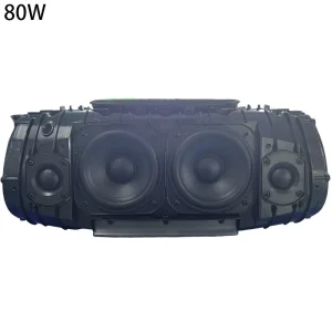 OEM ODM Partybox Speaker with Shoulder Straps IPX7 Waterproof 80W HiFi Stereo AUX USB Power Bank for Outdoor Use Party Speaker