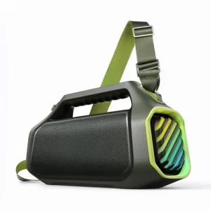 OEM/ODM Portable Fabric Woofer Bluetooth Wireless 5.4 Speaker Super Bass Hi-Fi Music Stereo