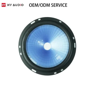 OEM ODM Service 6 Inch Two way Audio Crossover 500 800W Output Power Speaker Cone Neck Size 26.8 mm Speaker Accessories