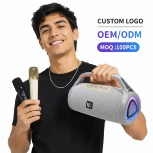 OEM ODM T&G TG417 Portable Wireless for 5.3 Speaker RGB LED Lighting Memory Card IPX5 Waterproof for Outdoor Home Use
