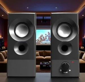 OEM Online Shopping Home Powered Audio System Desktop PC Computer Gaming USB&AUX Small 2.0 Digital Speaker