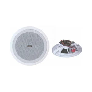 OEM PA Indoor Ceiling Mount 5.25″ Driver 6W 70V 100V Input Speaker with PCB 90Hz 16kHz Frequency Response