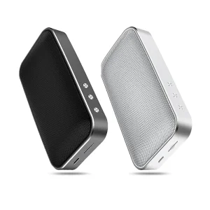 OEM Slim Metallic Stereo Sound Bluetooth Speaker Subwoofer Portable Outdoor Mini Hands free Music Audio Wireless Speakers