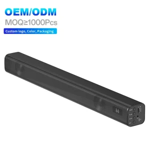 OEM USB TF Aux Connection 2.0CH TV Sound Bar Full range Surround Sound Home Wireless Desktop Speaker Soundbar